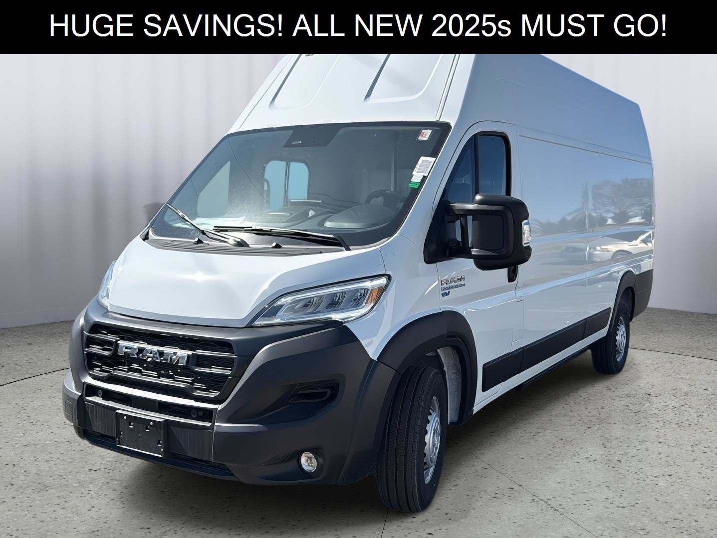 New 2025 RAM ProMaster 3500