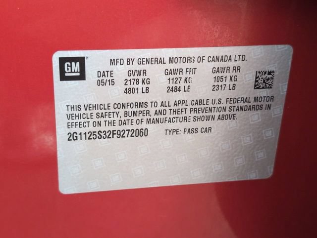 Certified 2015 Chevrolet Impala LT FWD image 32