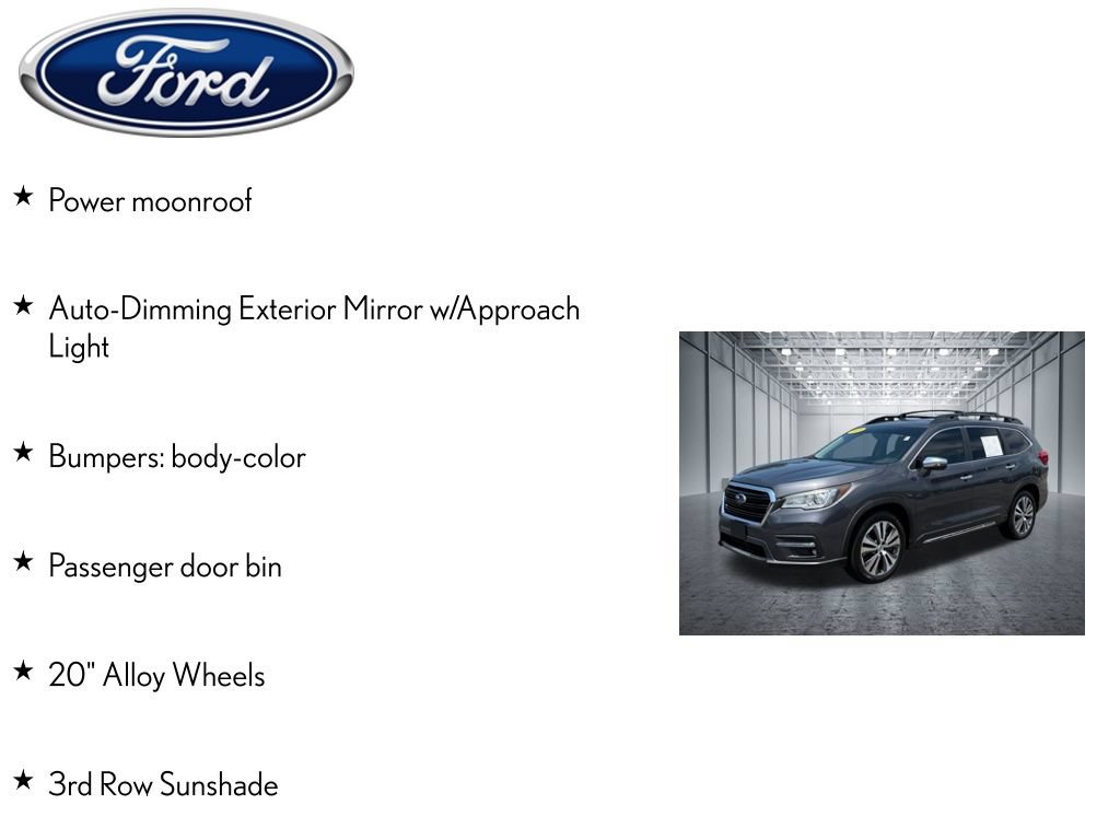 Used 2019 Subaru Ascent Touring w/ Popular Package #3 AWD/4WD image 4