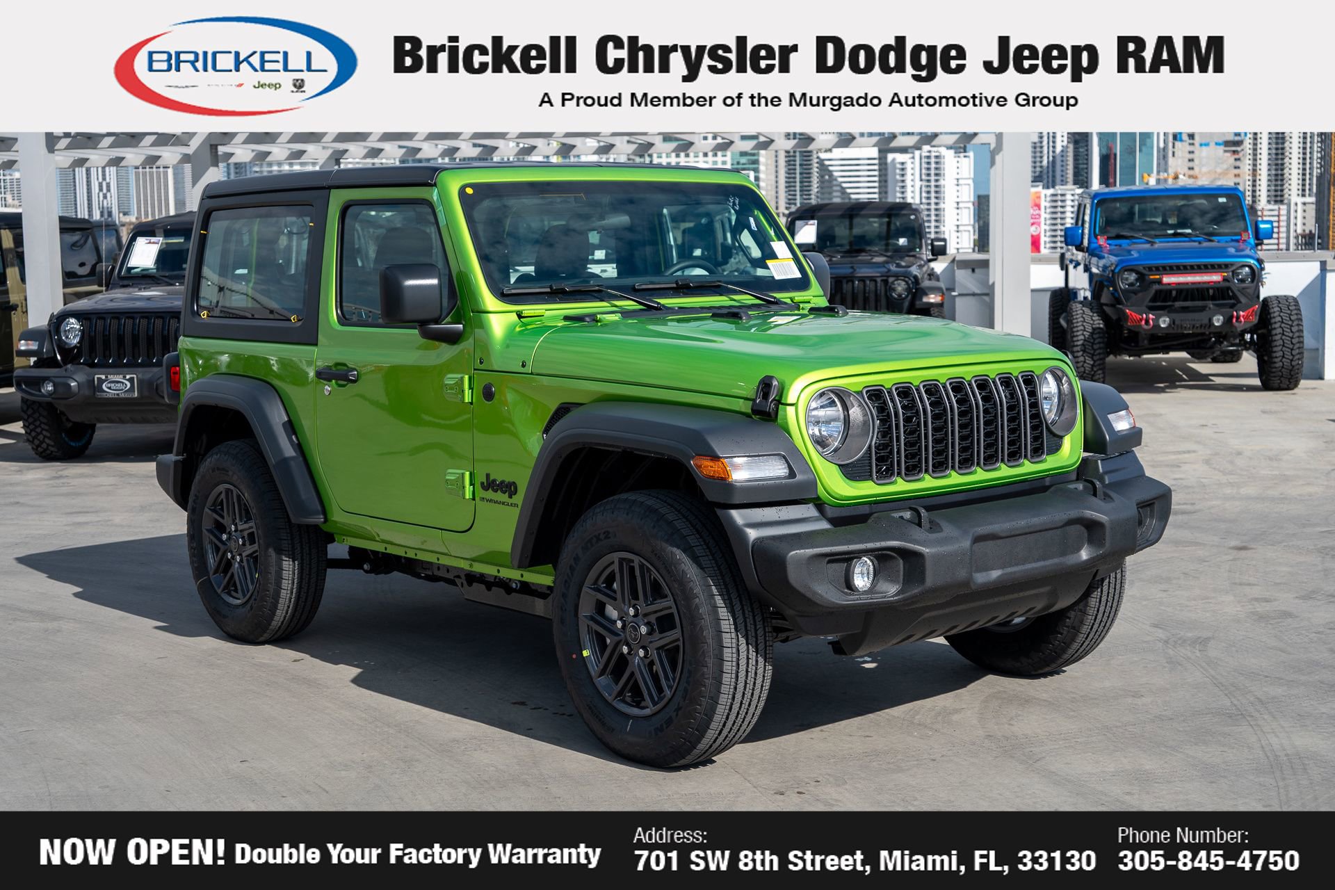 New 2026 Jeep Wrangler Sport image 3