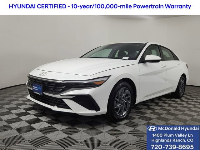 Certified 2025 Hyundai Elantra Blue image 1
