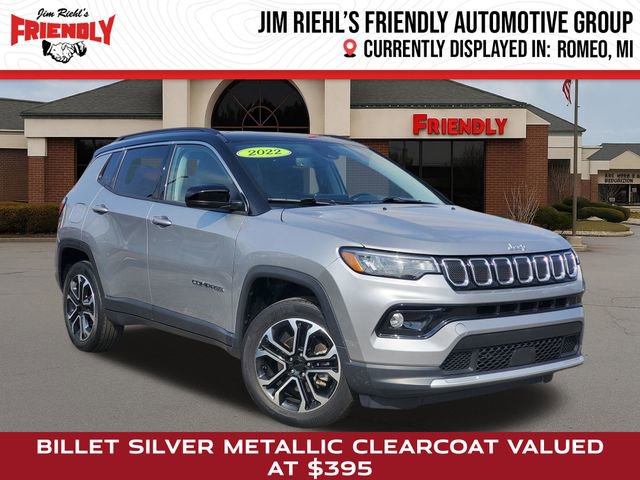 Used 2022 Jeep Compass Limited AWD/4WD image 1