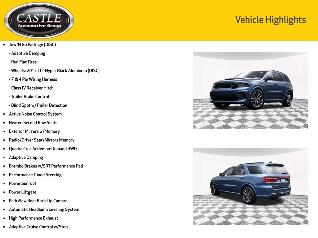 Used 2024 Dodge Durango R/T w/ Tow 'N Go Package AWD/4WD image 11