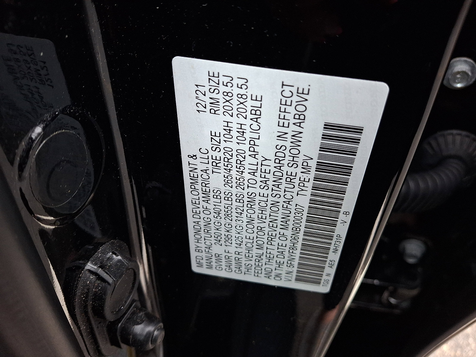 Certified 2022 Honda Passport Elite image 27