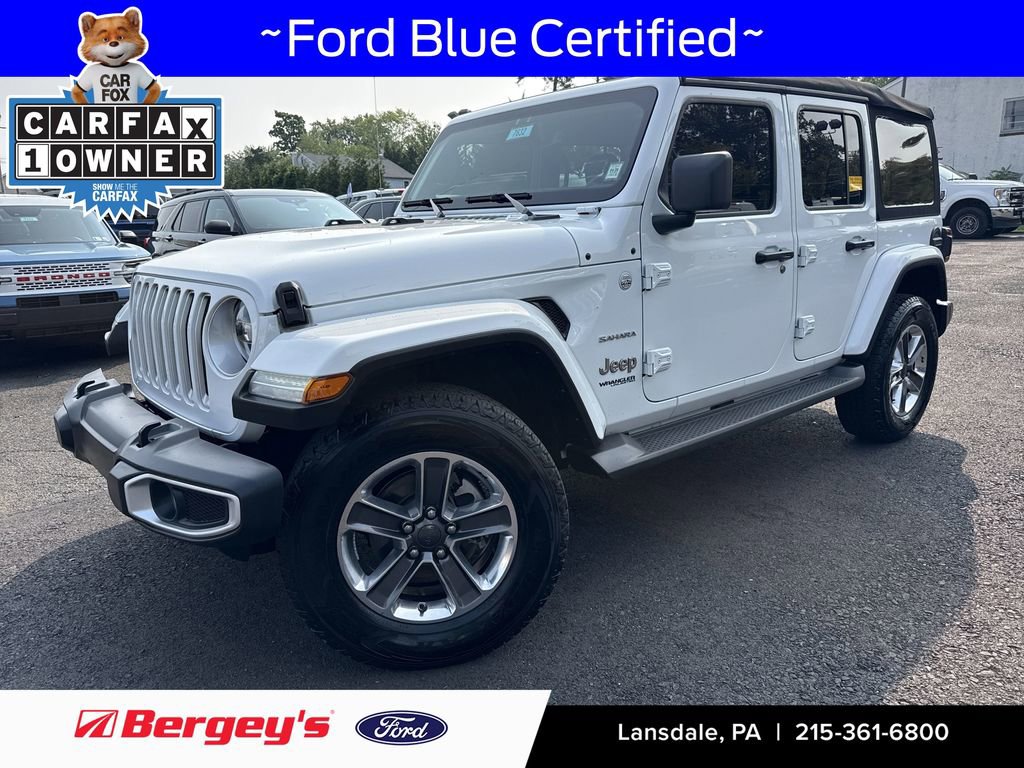 Used 2022 Jeep Wrangler Unlimited Sahara w/ LED Lighting Group