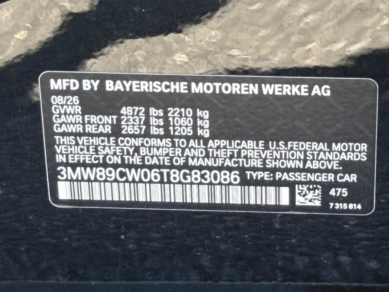 New 2026 BMW 330i xDrive Sedan w/ M Sport Package AWD/4WD image 30