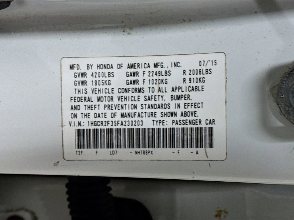 Used 2015 Honda Accord LX image 35