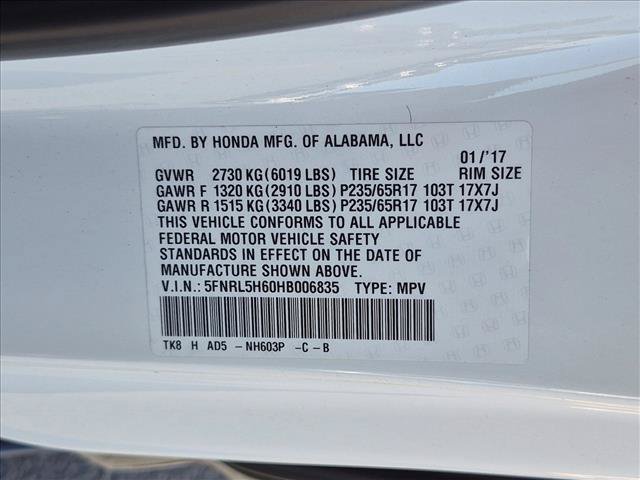 Used 2017 Honda Odyssey EX-L image 23