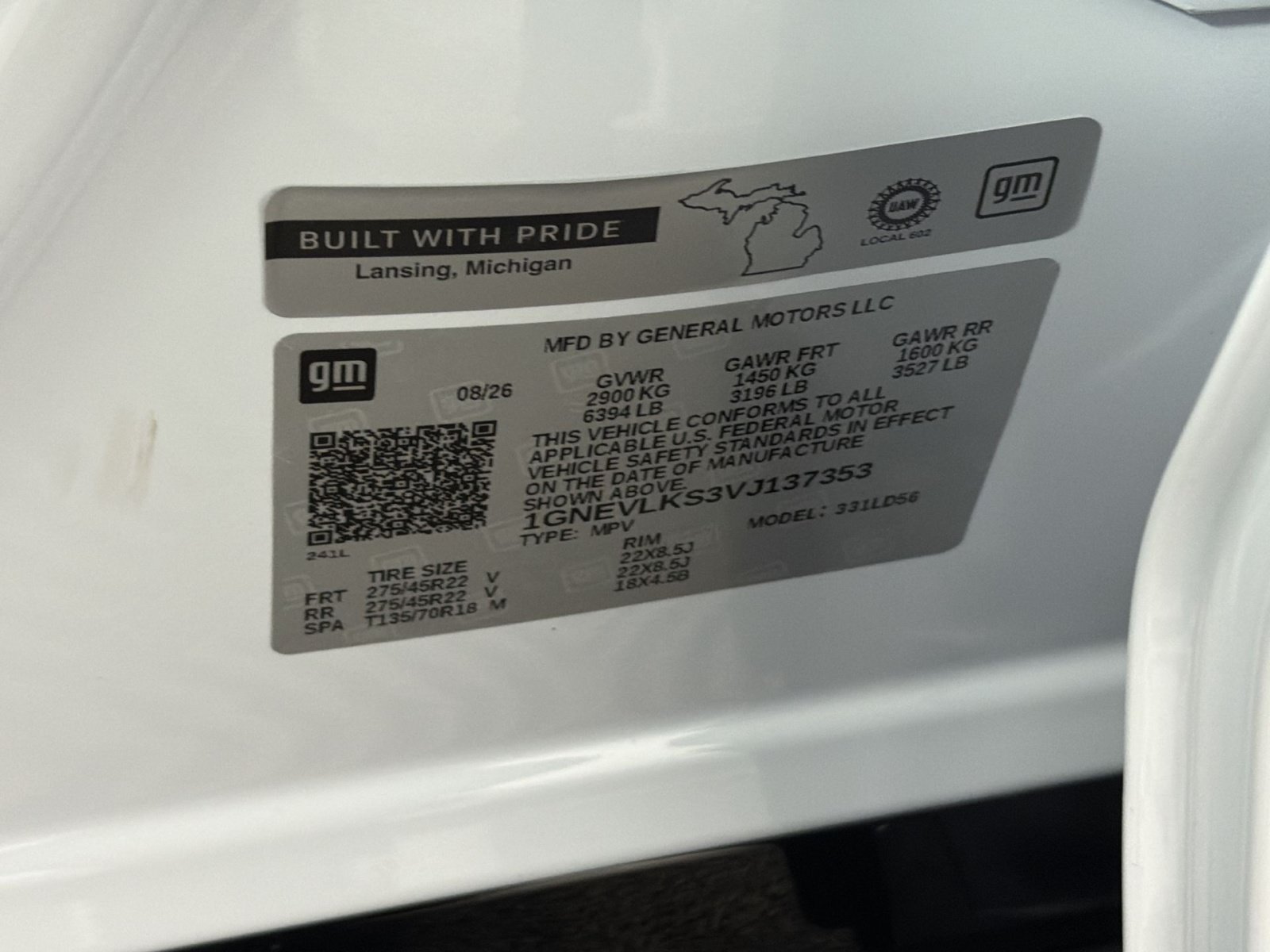 New 2027 Chevrolet Traverse RS AWD/4WD image 29