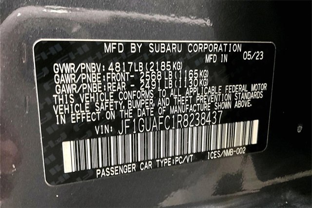 Used 2024 Subaru Impreza 2.0i Sport image 32