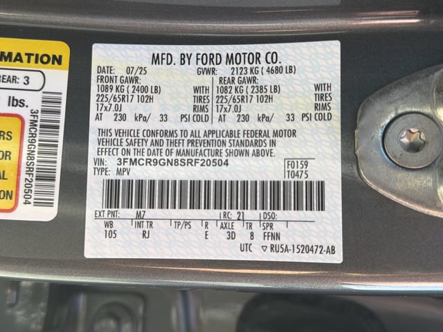 Used 2025 Ford Bronco Sport Heritage AWD/4WD image 34
