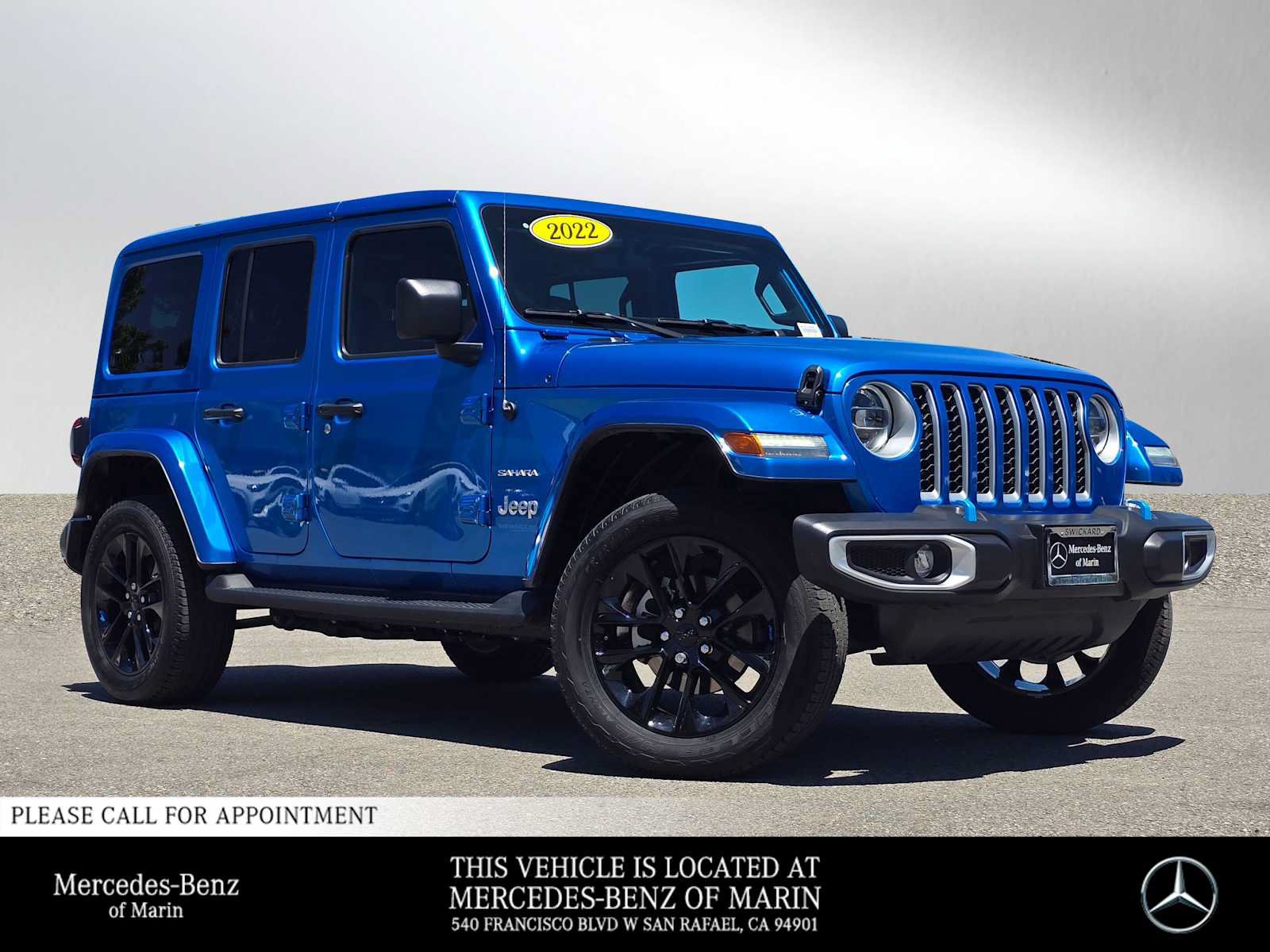 Used 2022 Jeep Wrangler Unlimited Sahara AWD/4WD image 1
