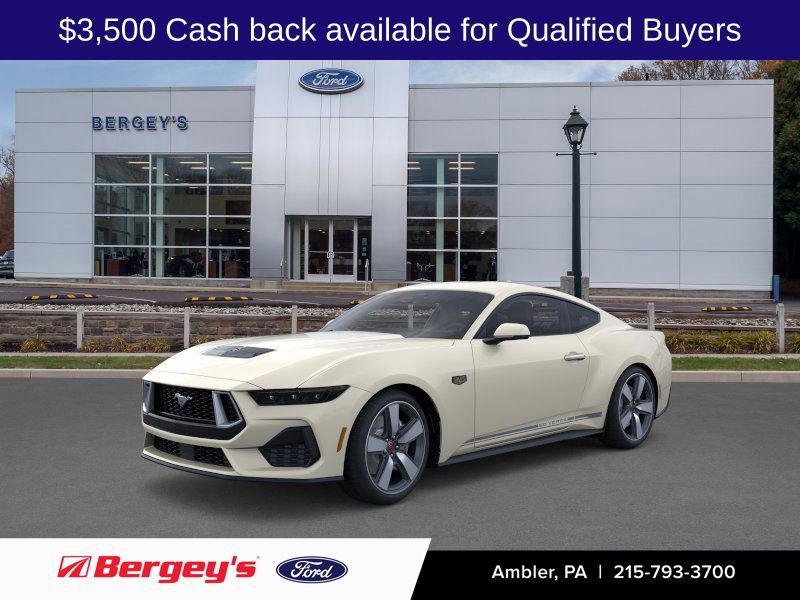 New 2025 Ford Mustang GT Premium w/ 60th Anniversary Package
