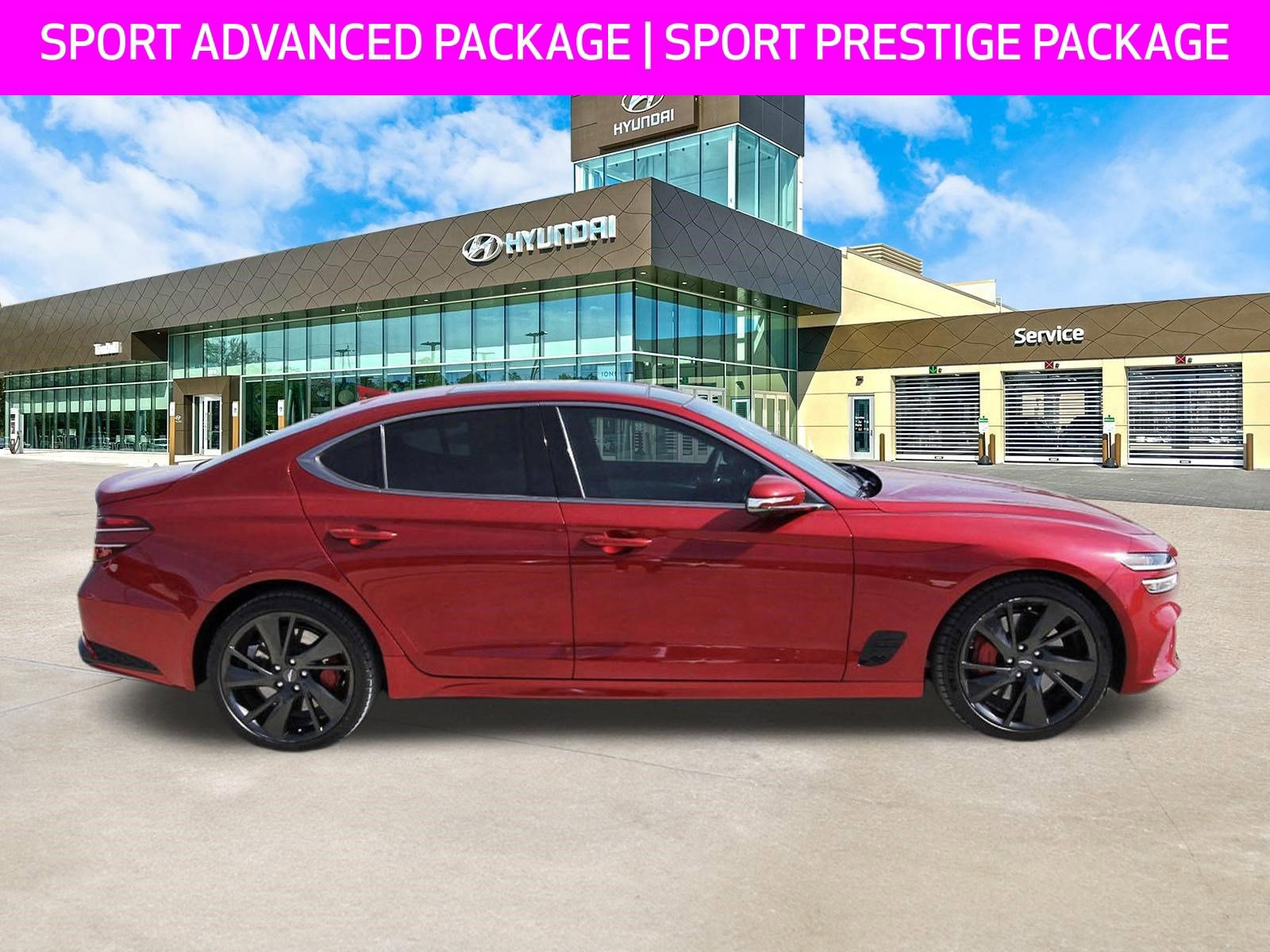 Used 2023 Genesis G70 3.3T w/ Sport Prestige Package image 4