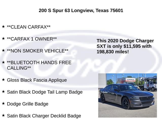 Used 2020 Dodge Charger SXT w/ Blacktop Package image 10
