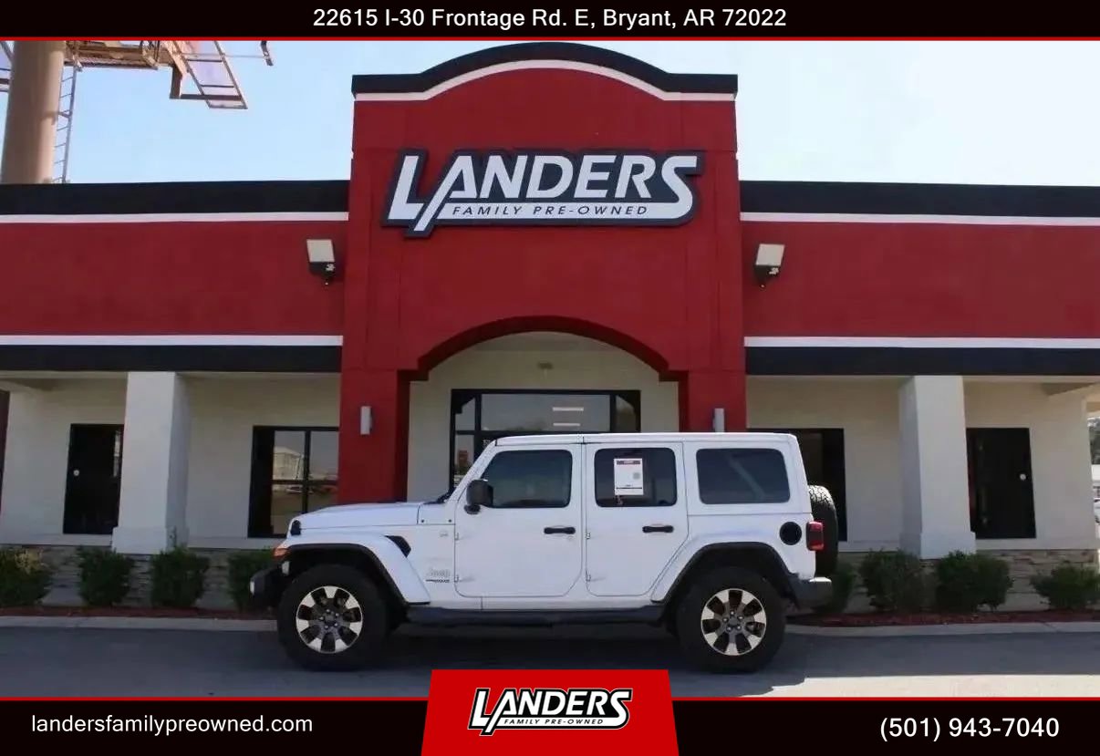 Used 2018 Jeep Wrangler Unlimited Sahara image 1