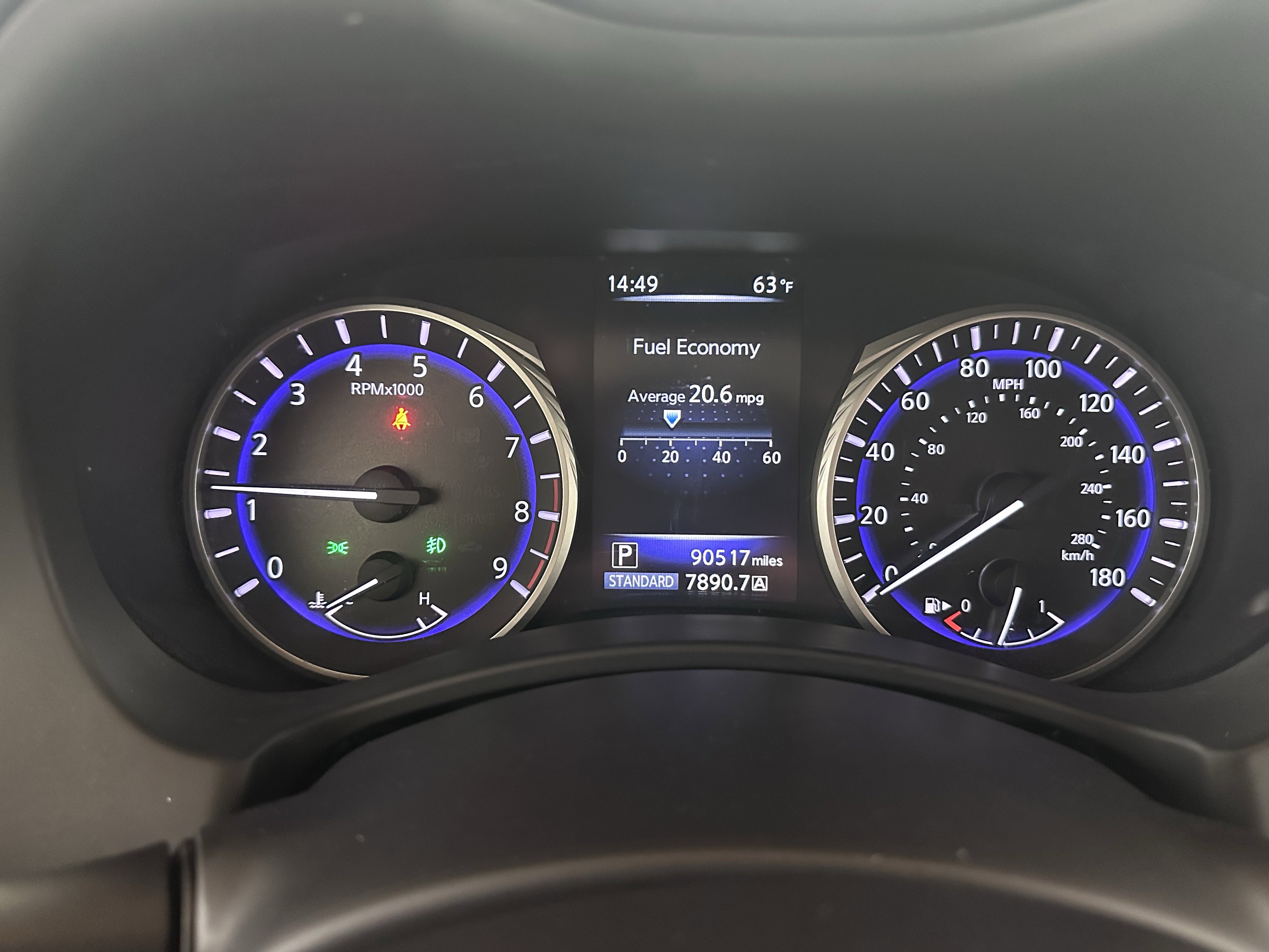 Used 2014 INFINITI Q50 Sport w/ Navigation Package image 43