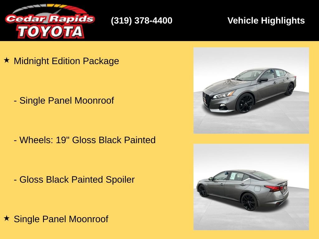 Used 2022 Nissan Altima 2.5 SR w/ Midnight Edition Package image 36