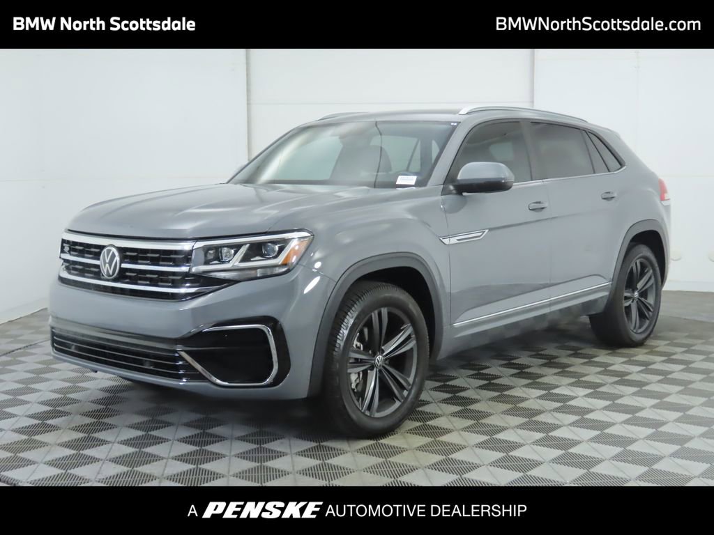 Used 2021 Volkswagen Atlas Cross Sport SE w/ Panoramic Sunroof Package video 1