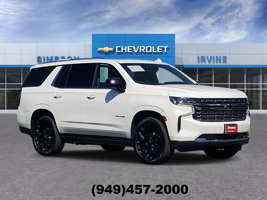 Used 2021 Chevrolet Tahoe Premier w/ Premium Package AWD/4WD image 1