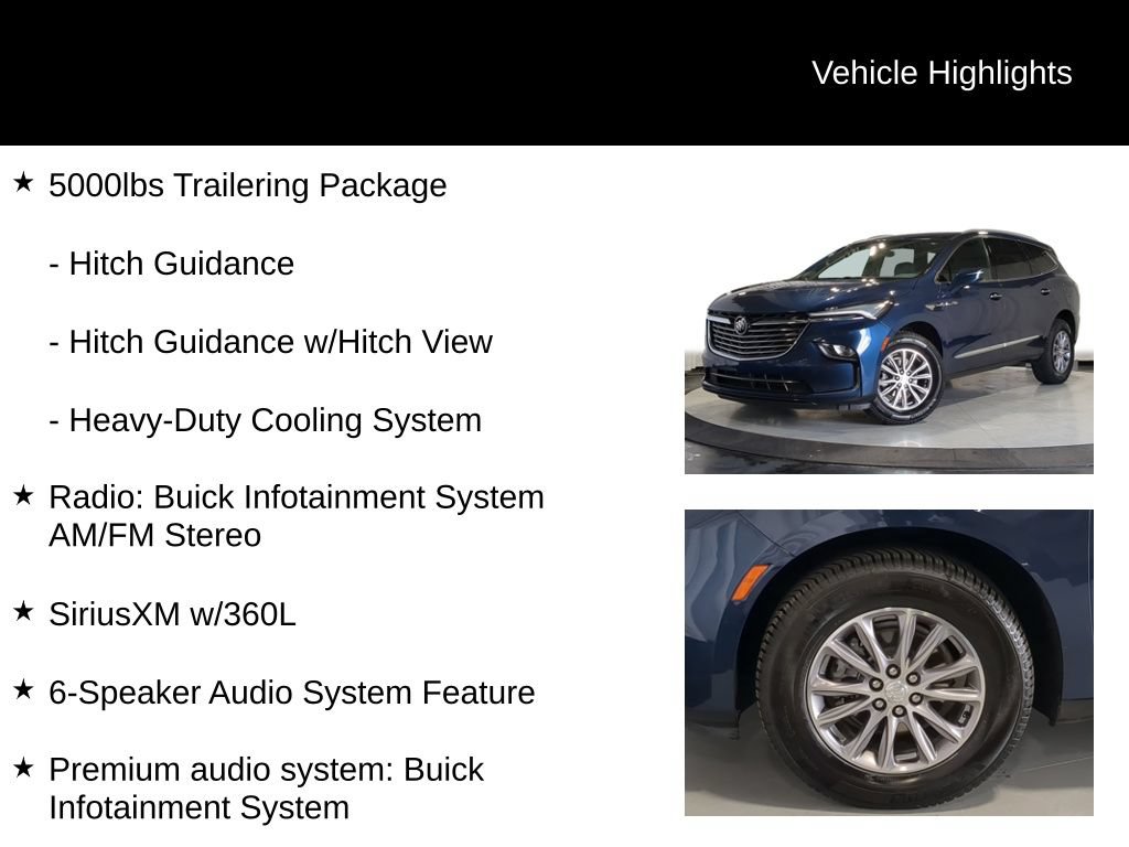 Used 2022 Buick Enclave Essence w/ Trailering Package, 5000 lbs. AWD/4WD image 13