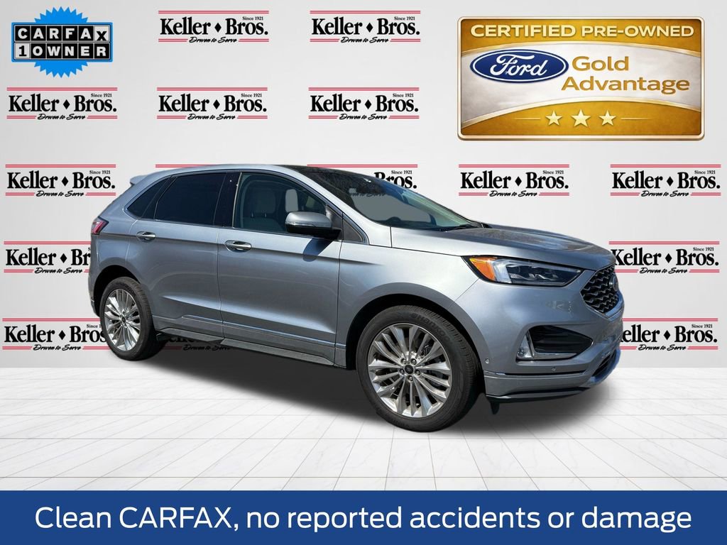 Certified 2024 Ford Edge Titanium w/ Titanium Elite Package AWD/4WD video 1