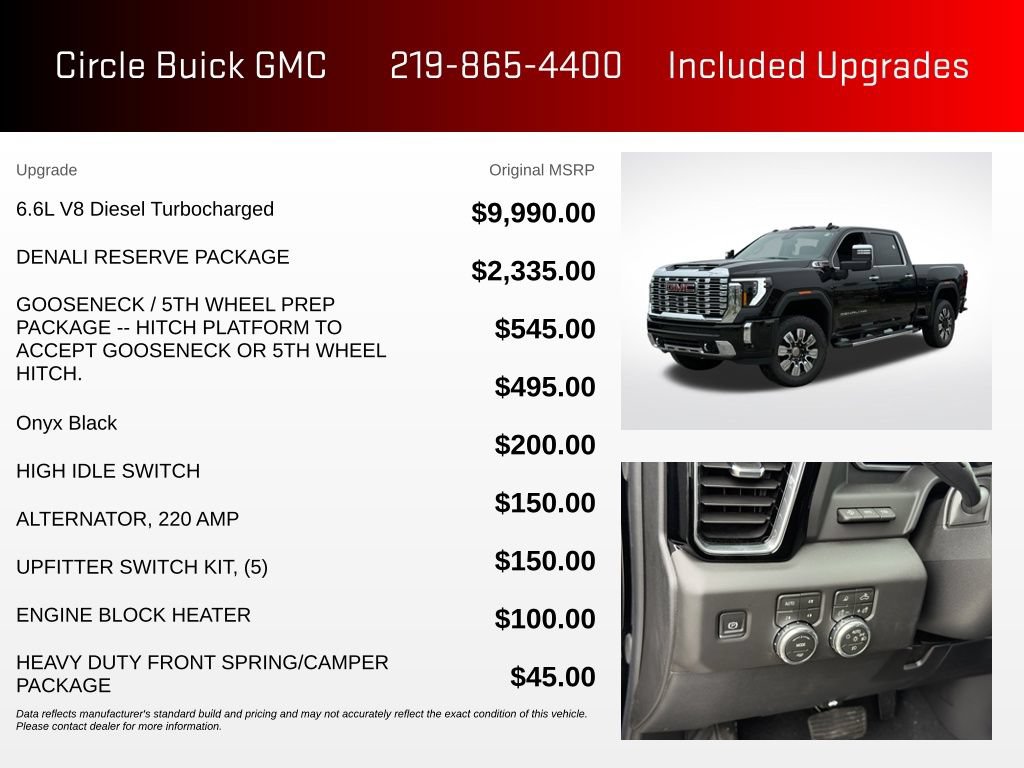 New 2026 GMC Sierra 2500 Denali w/ Denali Reserve Package AWD/4WD image 3