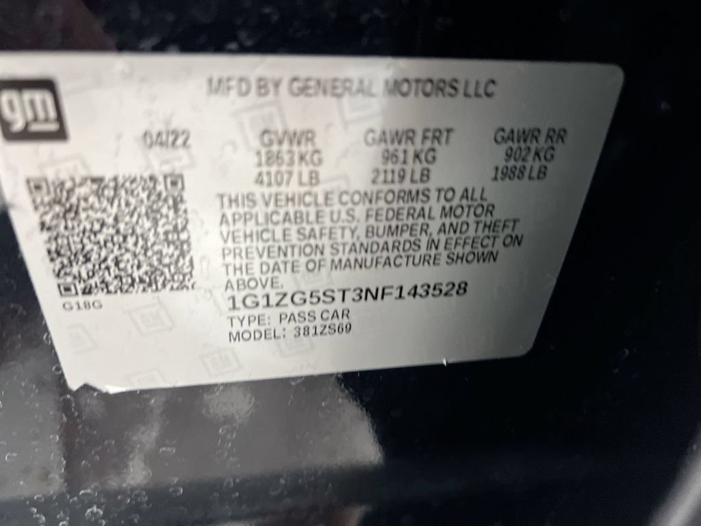Used 2022 Chevrolet Malibu RS FWD image 27