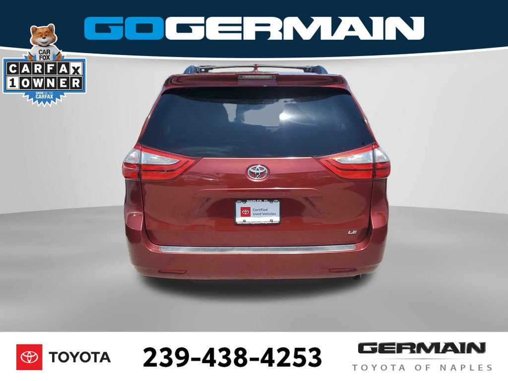 Certified 2018 Toyota Sienna LE FWD image 10