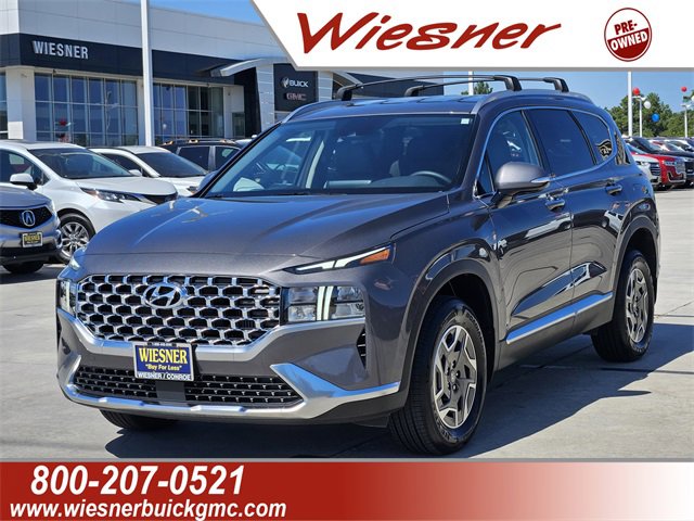 Used 2022 Hyundai Santa Fe Blue