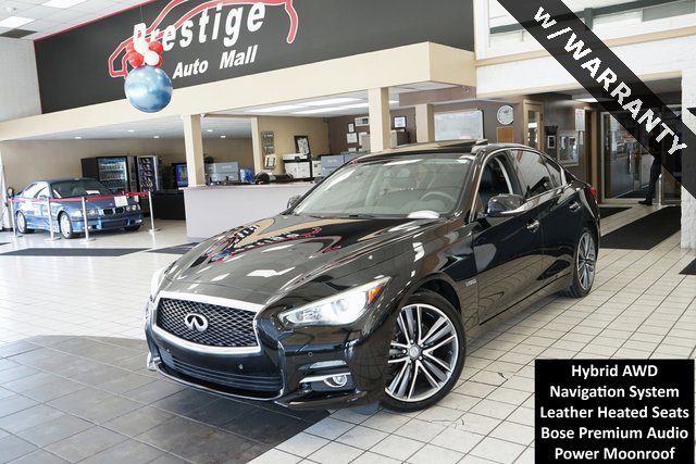 Used 2017 INFINITI Q50 Hybrid AWD