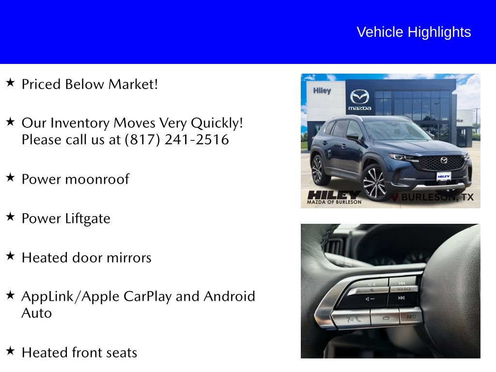 Certified 2024 MAZDA CX-50 AWD 2.5 Turbo image 10