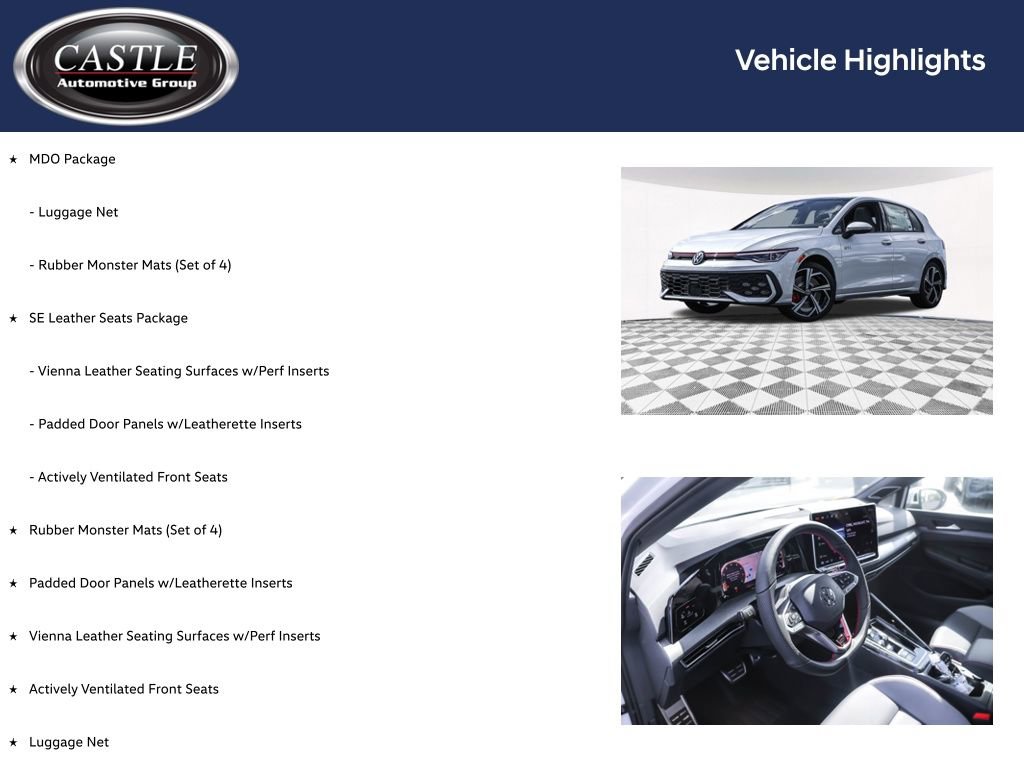 New 2025 Volkswagen GTI SE image 3