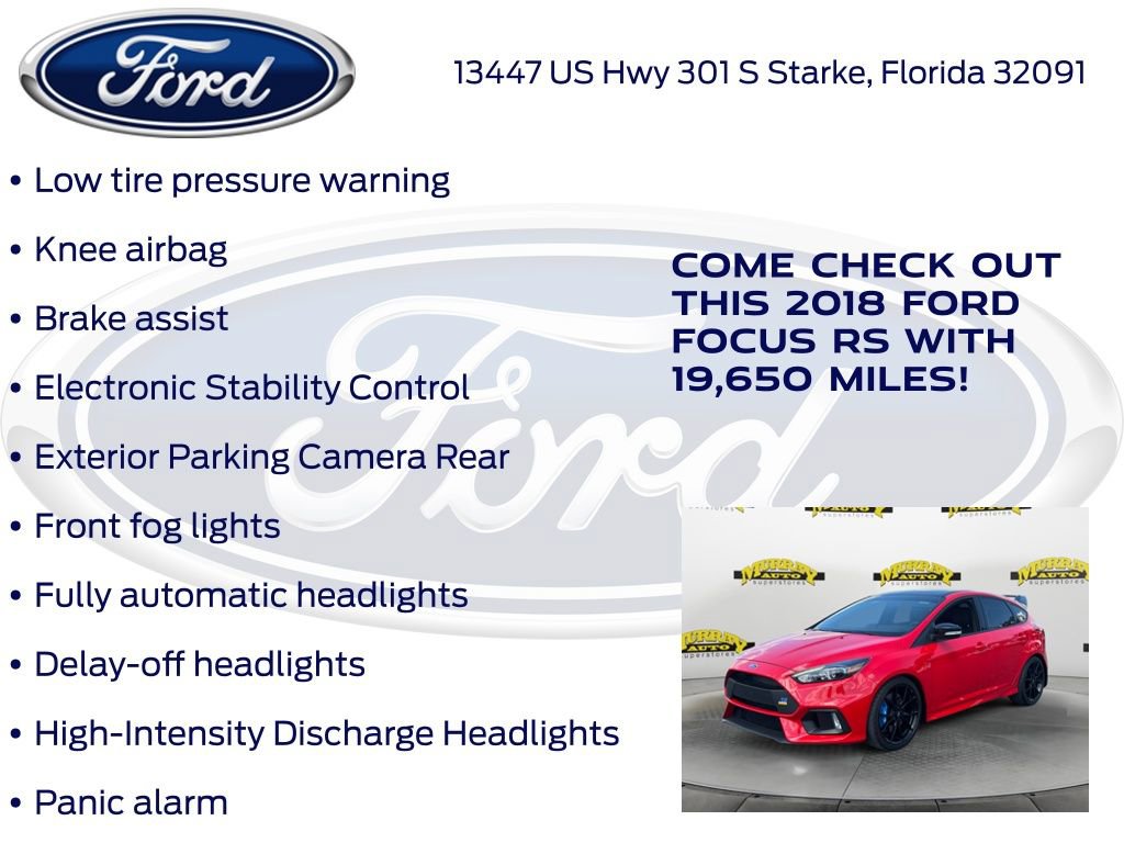 Used 2018 Ford Focus RS image 30