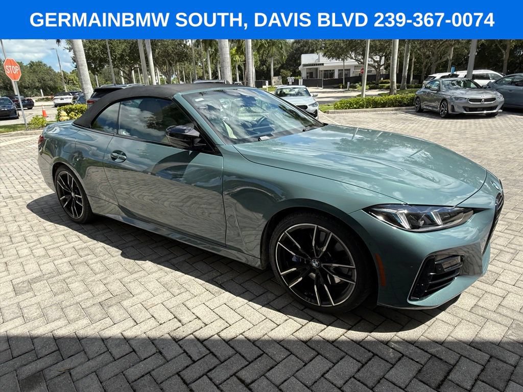 Used 2025 BMW M440i Convertible w/ Premium Package RWD image 10