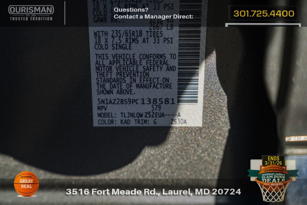 Used 2023 Nissan Murano SV image 40