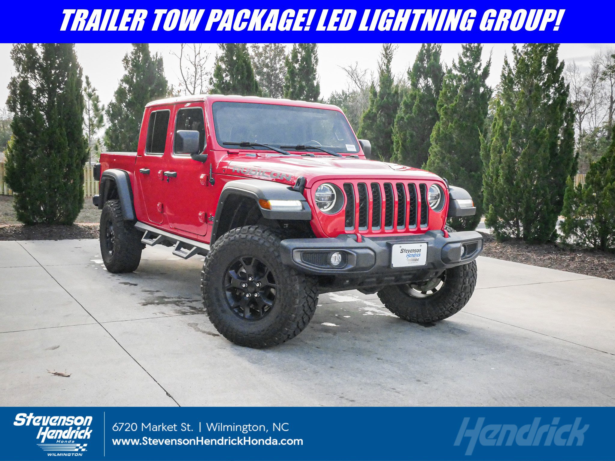 Used 2021 Jeep Gladiator Rubicon w/ LED Lighting Group image 1