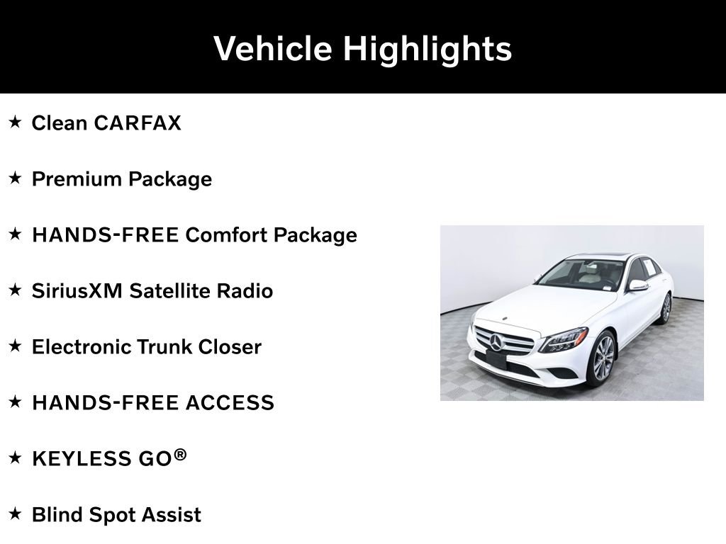 Used 2019 Mercedes-Benz C 300 Sedan image 2