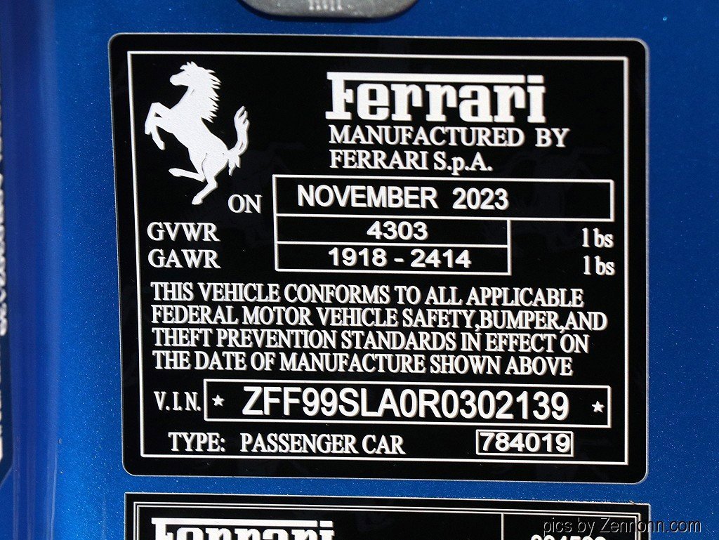 Certified 2024 Ferrari 296 GTB image 64
