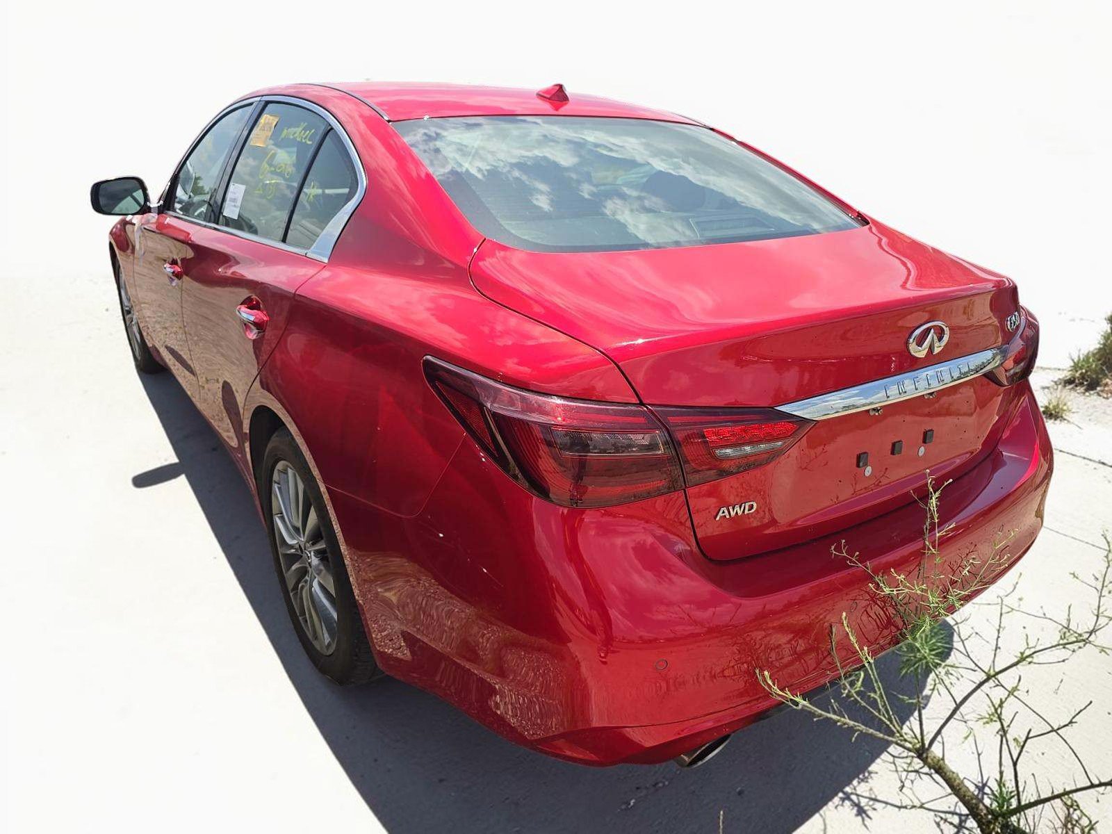 Used 2023 INFINITI Q50 Luxe AWD/4WD image 3