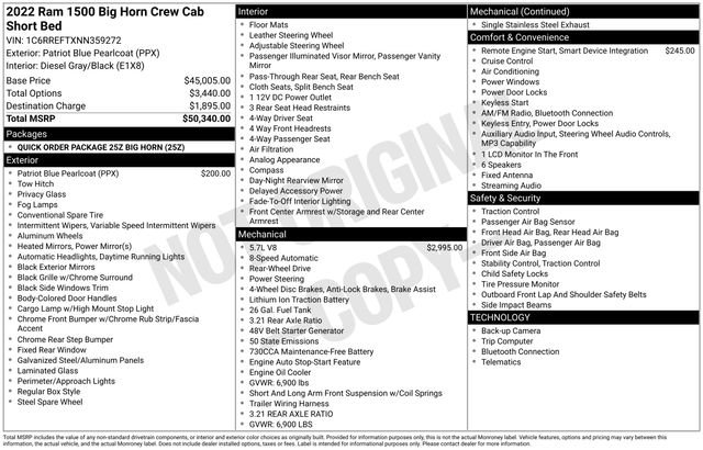 Used 2022 RAM 1500 Big Horn image 7