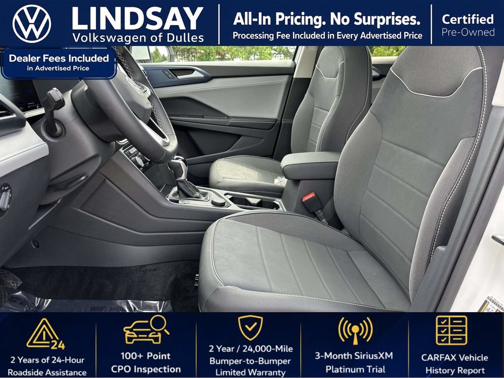 Used 2024 Volkswagen Taos SE w/ Panoramic Sunroof Package AWD/4WD image 12