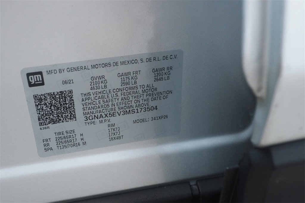 Used 2021 Chevrolet Equinox LS w/ LS Convenience Package image 28