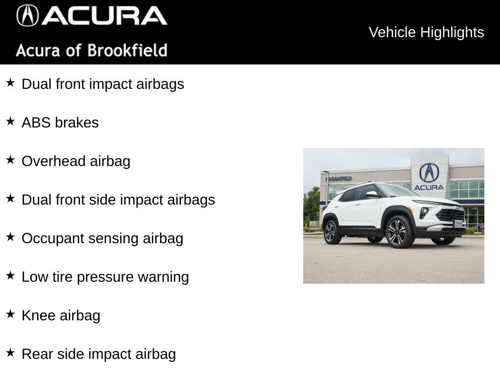 Used 2024 Chevrolet TrailBlazer LT w/ LT Cold Weather Package AWD/4WD image 8