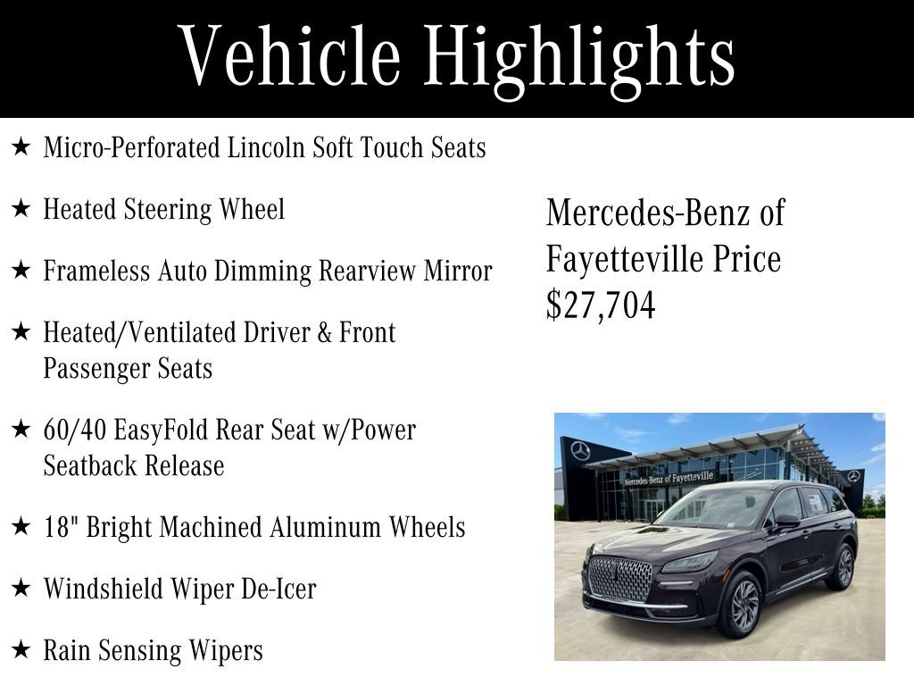 Used 2023 Lincoln Corsair AWD w/ Equipment Group 101A image 12