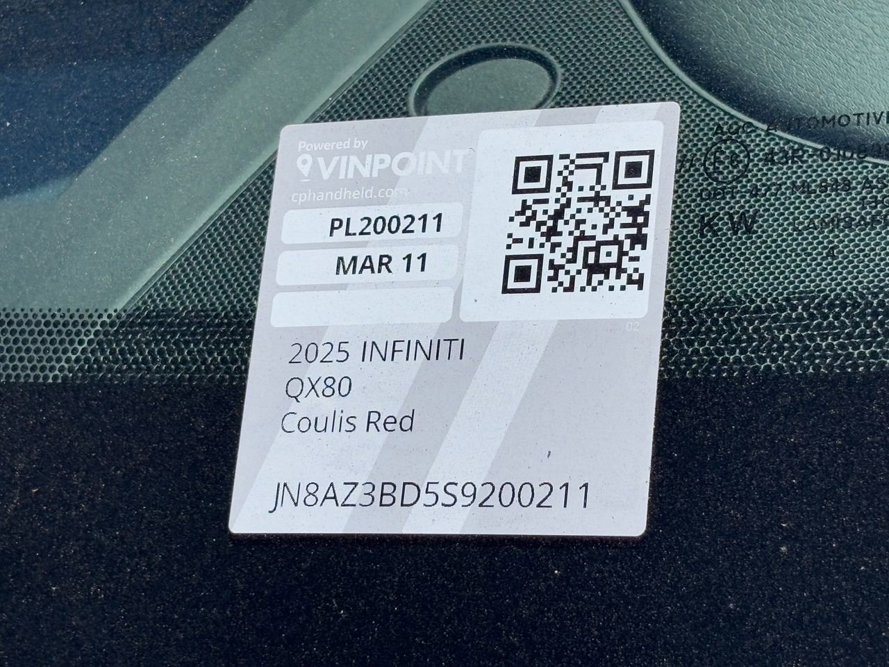 Certified 2025 INFINITI QX80 Luxe image 31