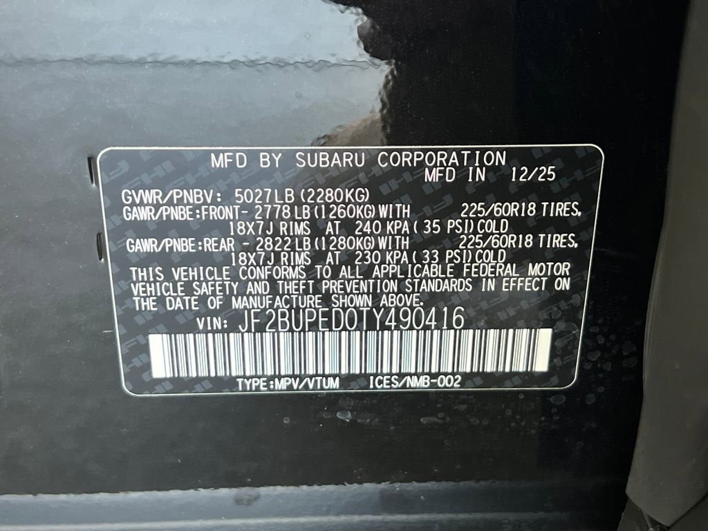 New 2026 Subaru Outback Touring image 32