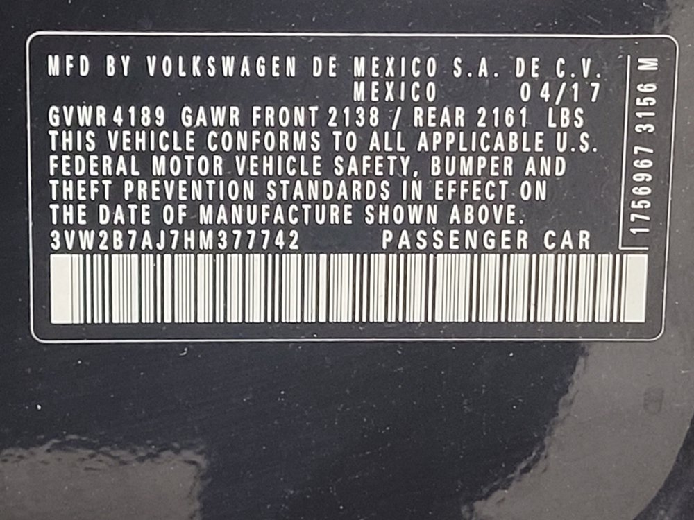 Used 2017 Volkswagen Jetta S FWD image 33
