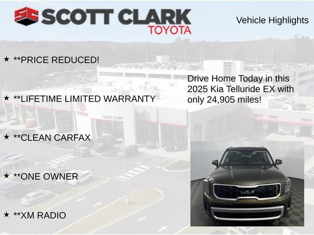 Used 2025 Kia Telluride EX w/ EX Captain's Chair Package FWD image 12