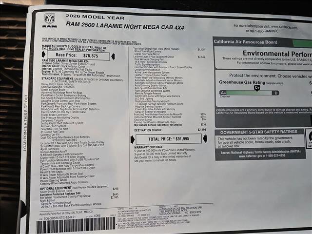 New 2026 RAM 2500 Laramie image 16